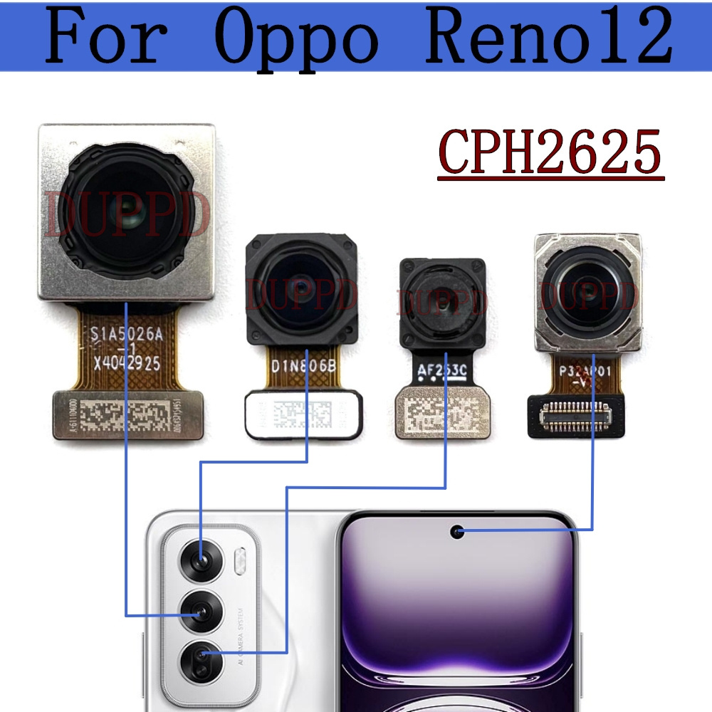Oppo Reno 12 - Anteriore Fotocamera Posteriore Per OPPO Reno12