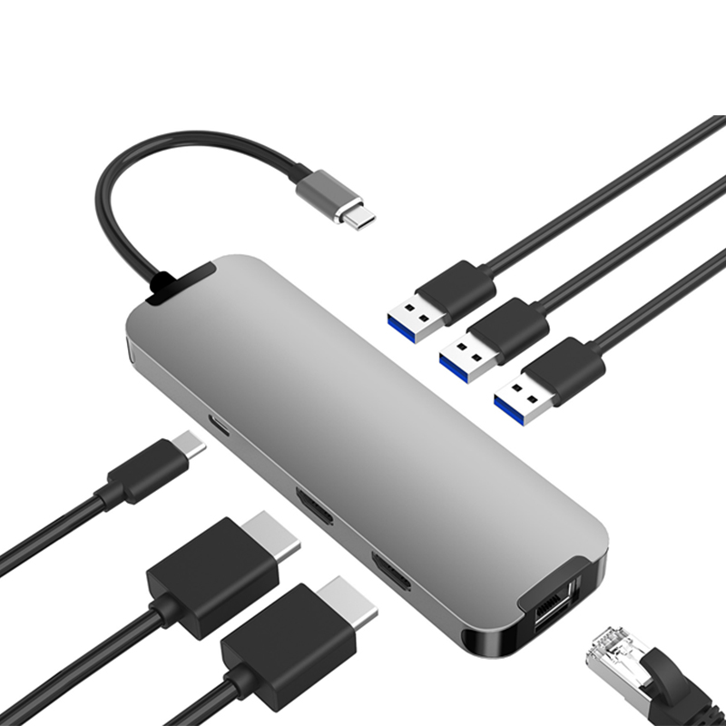 Usb Hub Type C - Hub USB Tipo C Multifunzione OEM