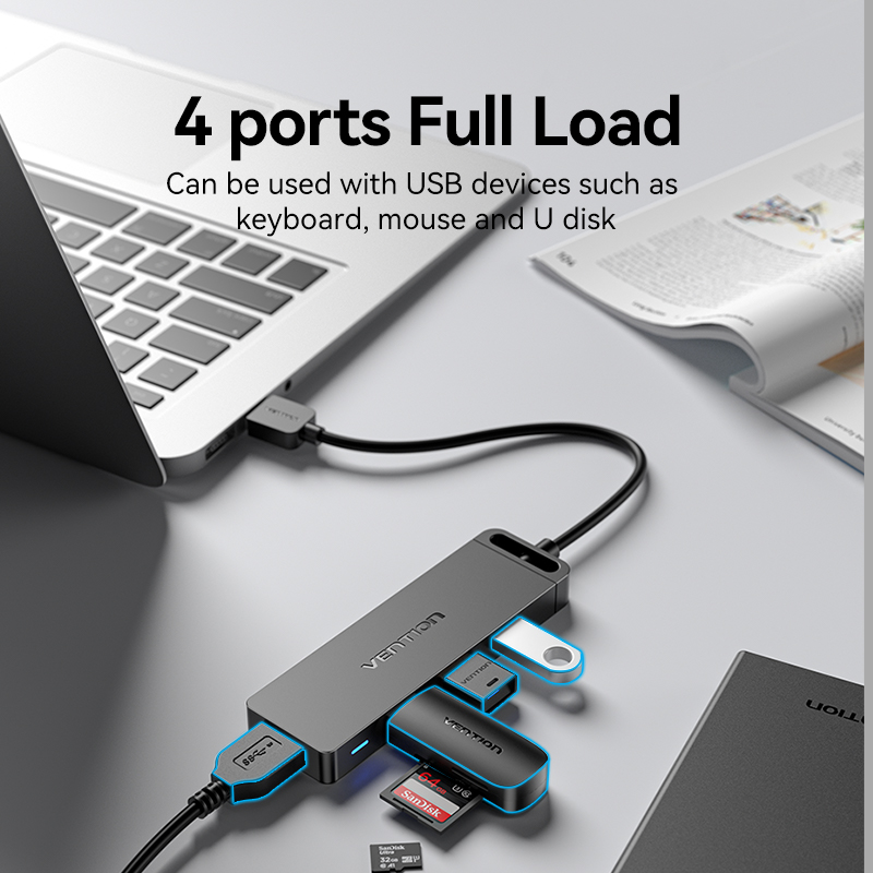 Vention USB C HUB 4 porte USB  - Usb Hub Type C recensione e prezzo
