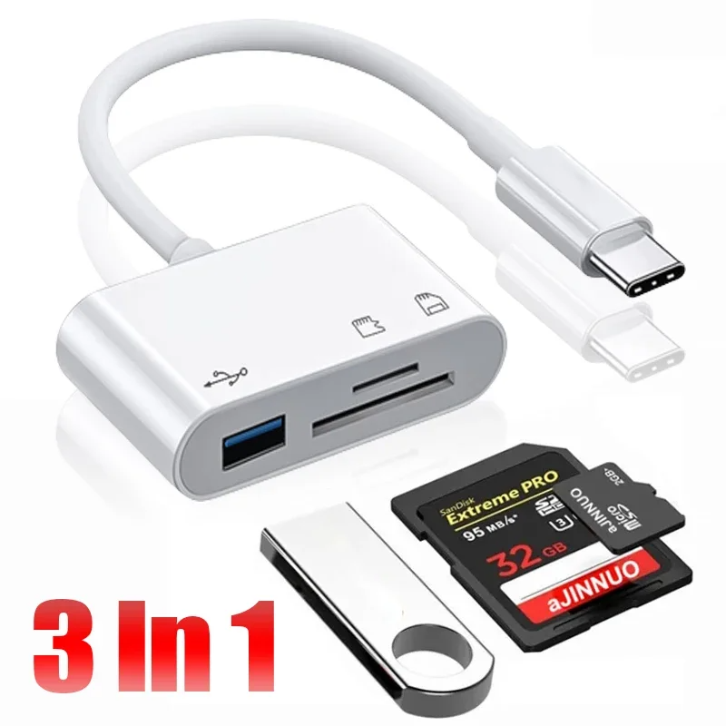 Adattatore/convertitore 3 in 1 - Usb Hub Type C recensione e prezzo